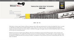 Desktop Screenshot of mideastwire.com